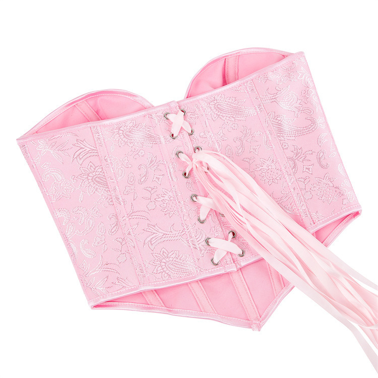 Nuevo lindo rosa damas un pecho en forma de corazón corte en forma de chaqueta Amazon AliExpress transfronterizo