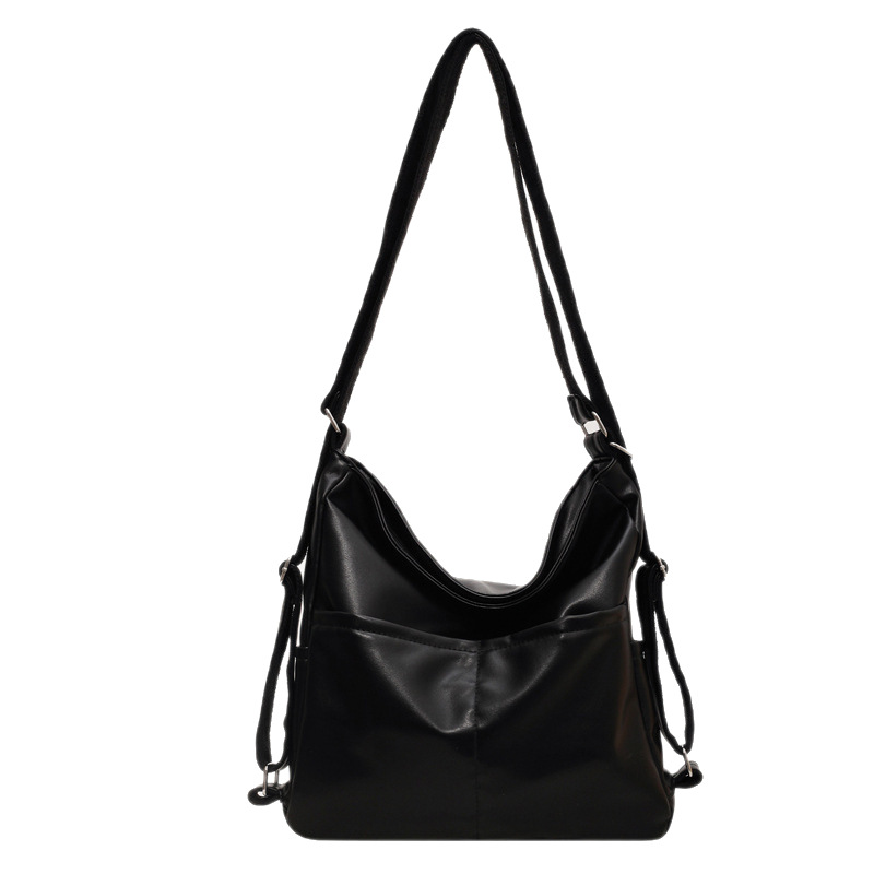 PU Leather Waterproof Backpack & Crossbody Bag for Women, 2-in-1 Commuter Tote Bag, 2023 New Autumn/Winter Shoulder Bag - Thumbnail 5