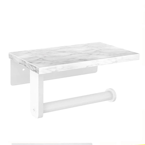 Marble paper towel holder bathroom roll paper holder toilet paper towel holder bathroom storage rack toilet paper wall hanging rack