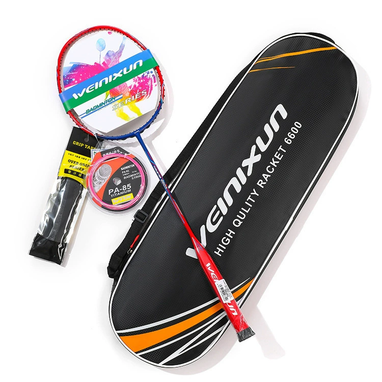 Racket for badminton for adults carbon fiber