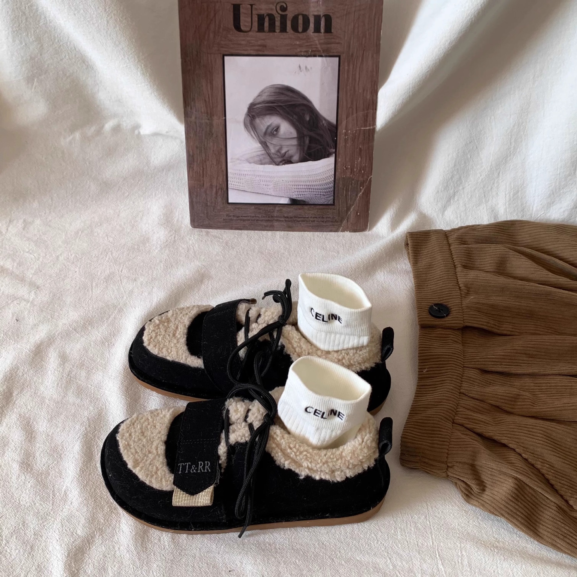 Stivali da neve donna invernali foderati caldi scarpe cotone_voghion.com