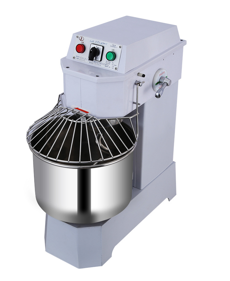 Lifeng Teigknetmaschine Gastro H20FH30F Doppelbewegung Doppelgeschwindigkeit Aktive Teigmaschine 25 kg große Teigkneter Teigmischer