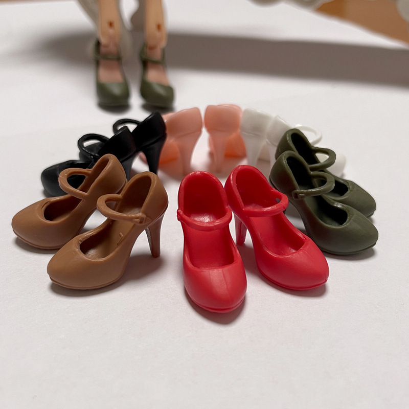 Blythe momoko licca jenny collector's edition st Barbie supermodel FR shoes 2CM high heels