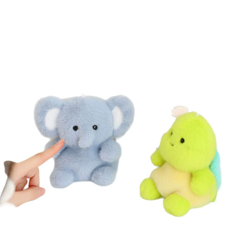Plush Rag Doll 13 cm Soft Animal Plushie, Multiple Designs (Rabbit, Otter, Elephant) 0.09 kg