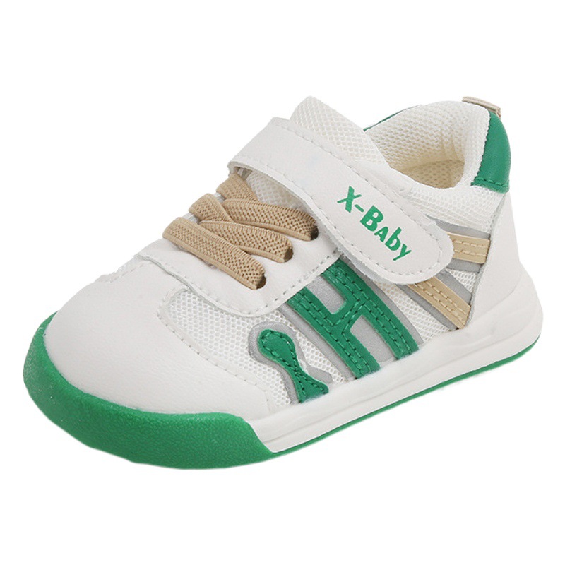 Zapatos de bebé de fondo suave para niños de primavera y verano Zapatos de bebé para niñas 0-1 años de edad zapatos de malla de Bebé Zapatos de moda casual para niños