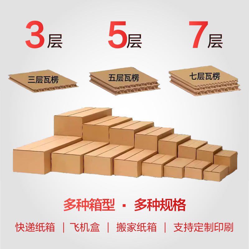 整捆纸箱子批发快递物流打包纸箱加厚包装纸箱纸盒邮政纸箱飞机盒|undefined