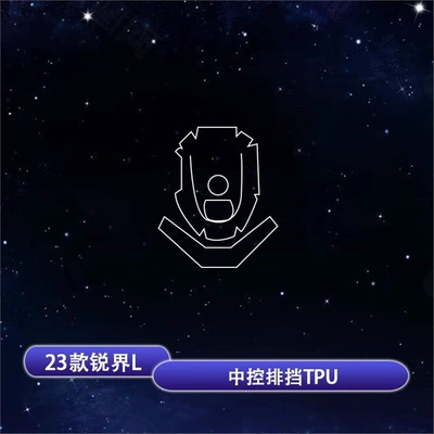 Car interior film Central Control Film Modification - 23-24-ford-edge-l-center-control-gearbox-tpu