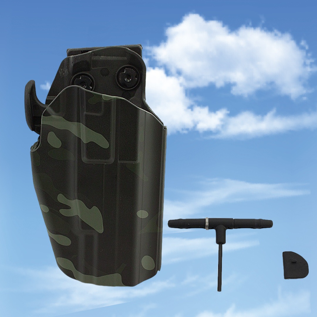 Cross-Border Amazon 579 Universal Outdoor New Model Waist-Mounted Adjustable Wear-Resistant Quick-Draw Tactical Cp-Type Pistol Holster