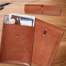 2025新款多功能A4文件夹皮质商务经理夹销售夹计算器板夹跨境批发