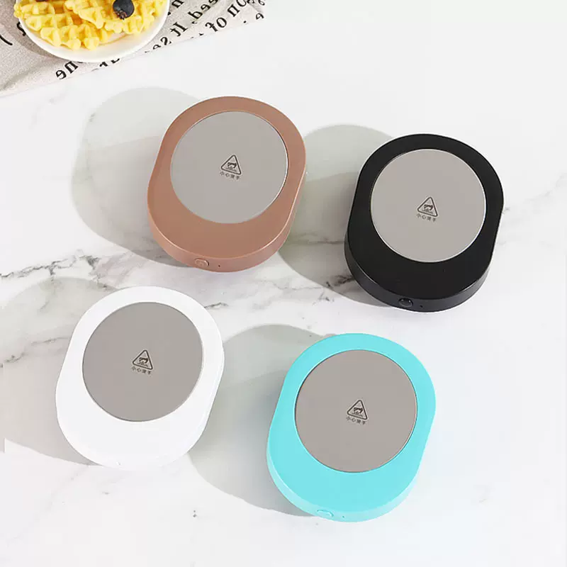 55度恒温智能加热暖杯垫铝合金家用保温垫热牛奶自动感应加热底座