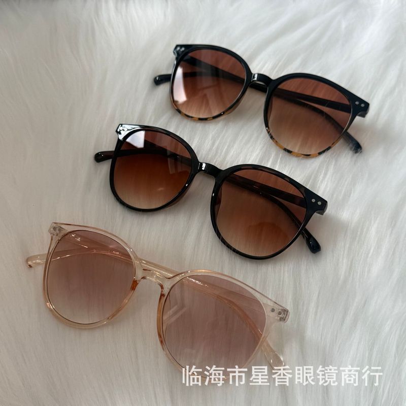 欧美ins猫眼眼镜框女潮流时尚防蓝光眼镜跨境外贸韩版撞色眼镜框|undefined