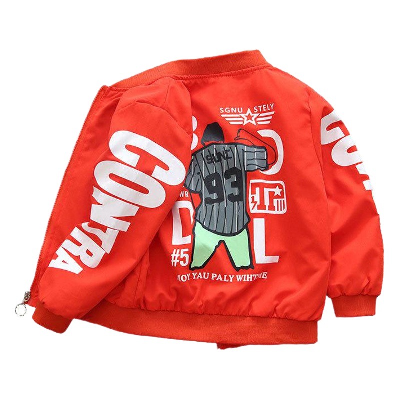 Ropa para niños chaqueta para niños mediana y grande primavera delgada 2024 nuevos niños casuales estilo occidental chaqueta casual uniforme de béisbol moda