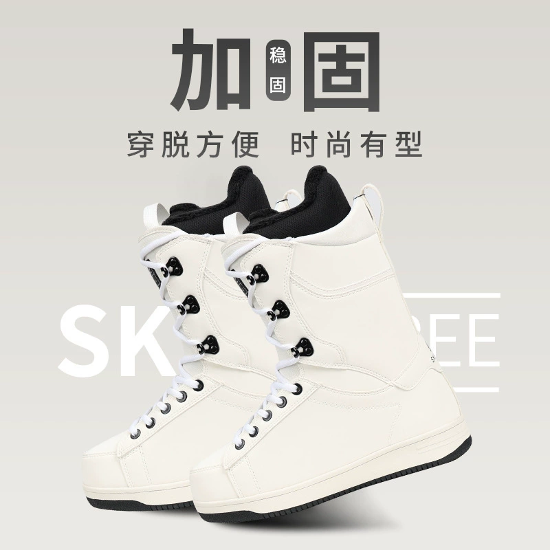 Сноубордические ботинки Skifree для мужчин и женщин, новая теплая экипировка B1 на ремнях, модный стиль