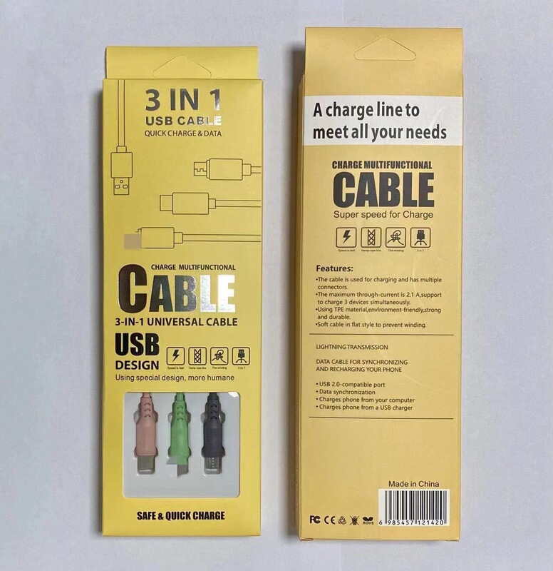 液体シリカゲル一引き三速充電ケーブルはアンドロイドtypecアップル携帯電話三合一電線卸売りを適用する|undefined