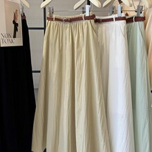 ��ɫ����ȹŮ��ˇ�L�͹�ˮϴ�޴�[ȹ�ް��@��a��ȹ�����¿��Lȹ