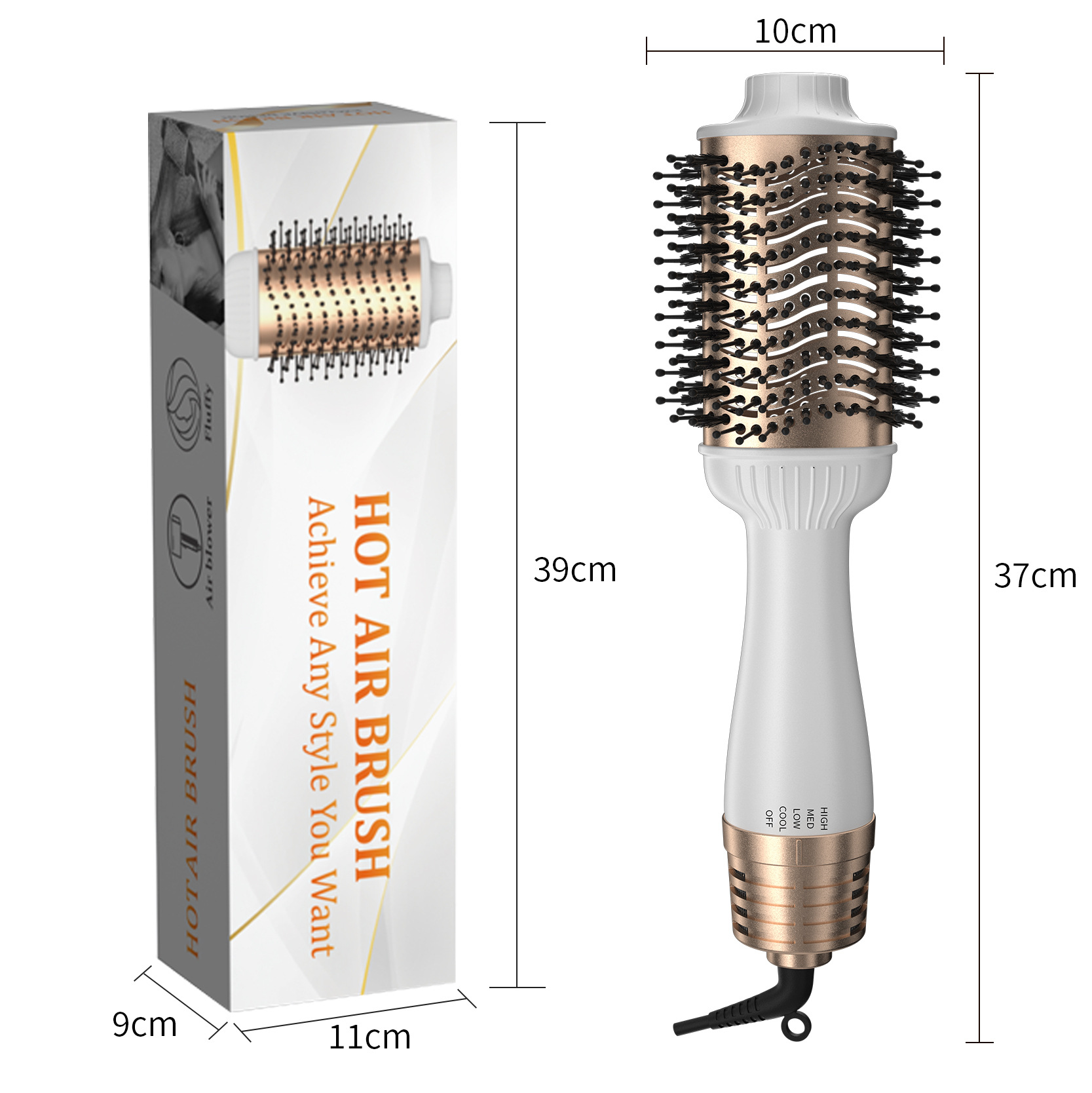 Peinado de cabello recto transfronterizo, cabello recto image 6
