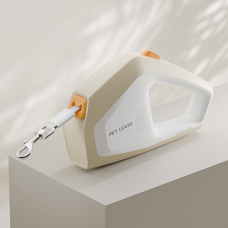 Nuevo tipo de cuerda de tracción de mascotas retráctil cuerda de perros pequeños y medianos cuerda de perros portátil para caminar artículos de mascotas al por mayor transfronterizos