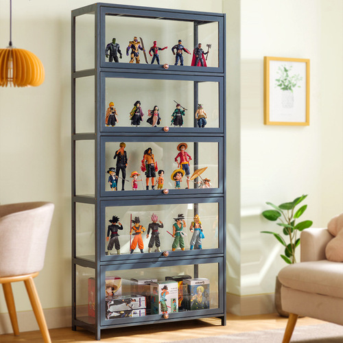 Figure display box blind box storage display stand Bubble Mart building block doll Lego transparent display frame