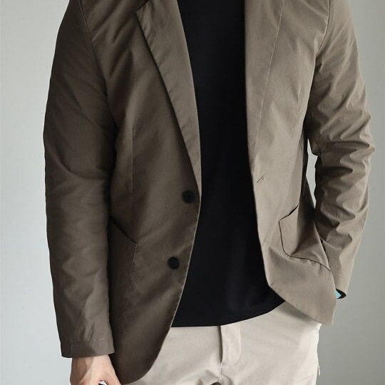 Summer Men's Loose Plus-Size Thin Suit Jacket Casual Ice Silk Stretchy Sun-Protective Quick-Dry Drapey Men's Jacket