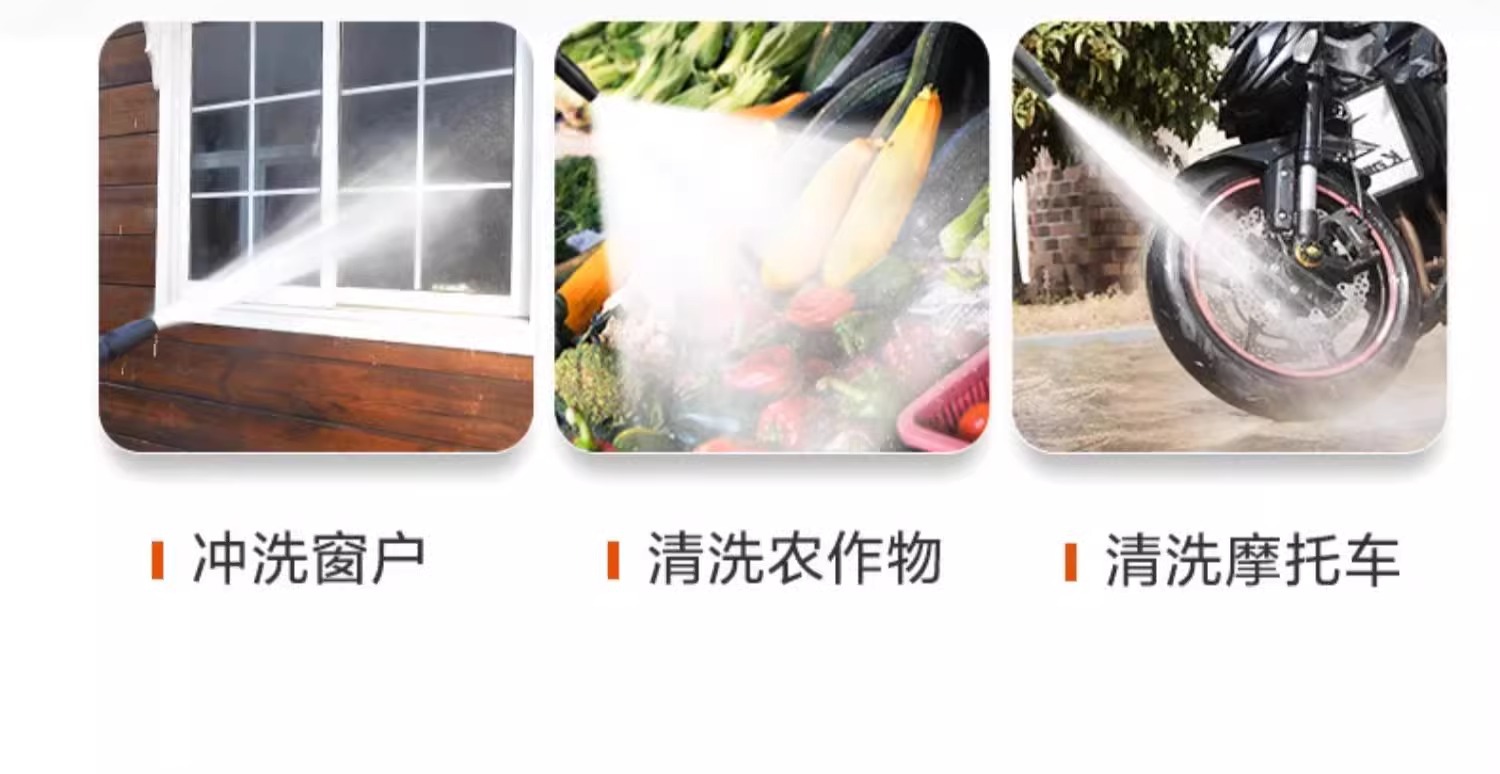 Yili 4280G/4280G-plus220v Household High Pressure Water Gun Car Wash High Power Powerful Portable Cleaning Machine