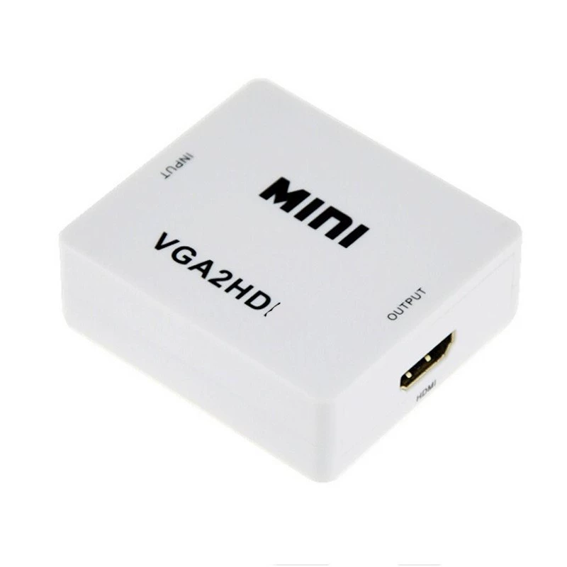 MINI VGA в HDTV конвертер VGA в HD 1080P проигрыватель переключатель VGA
