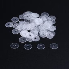透明垫片pvc硅胶隔片垫圈薄款文玩手串水晶手链垫片塑料隔珠防漏