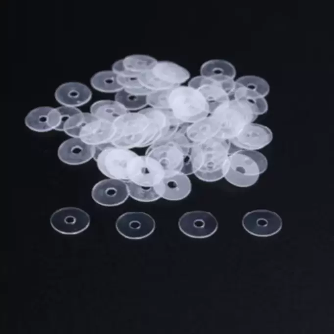 透明垫片pvc硅胶隔片垫圈薄款文玩手串水晶手链垫片塑料隔珠防漏