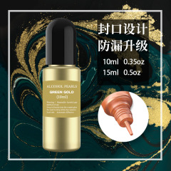 12-color set metal halo dyeing essence crystal drop glue toning resin glue rendering 3D halo dyeing fluid alcohol ink