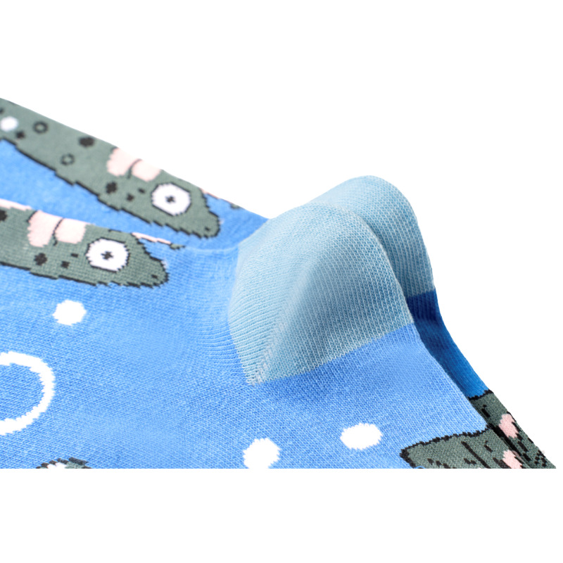 65g Weight Socks Classification Socks Lingerie Type Cotton (more than 50%) Fabric Type A Pair Quantity Casual, Daily Occasion Animal, Color Block Pattern All Seasons Season Unisex Gender Cute Style A Pair Cute Unisex Animal Color Block Cotton (more Than 50%) Crew Socks 11