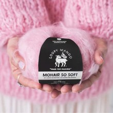 Loopy Mohair So Soft 马海毛超粗线 手工毛线 毛衣线