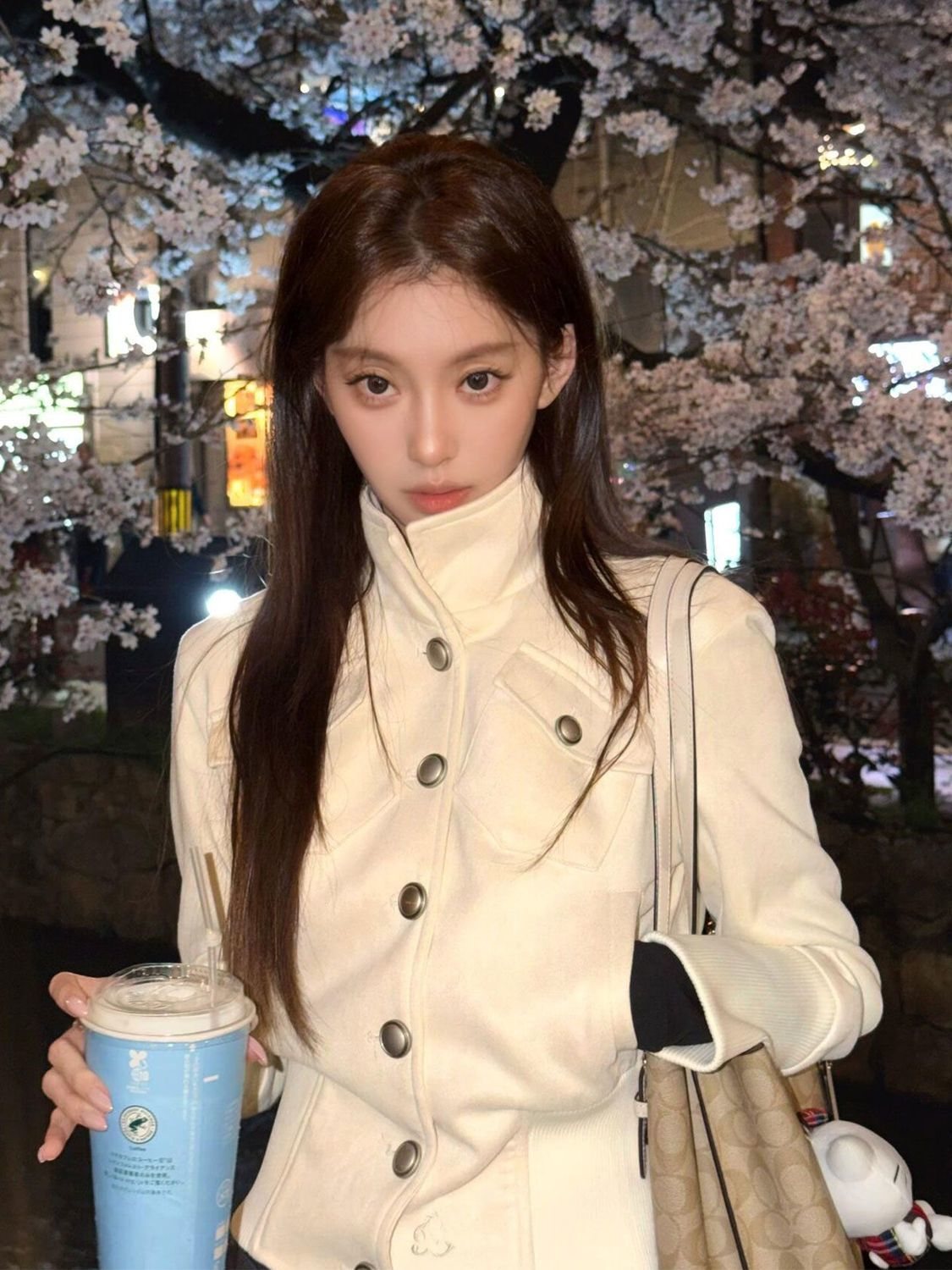 韩系立领麂皮绒秋季外套女2026新款收腰显瘦休闲短款机车夹克上衣