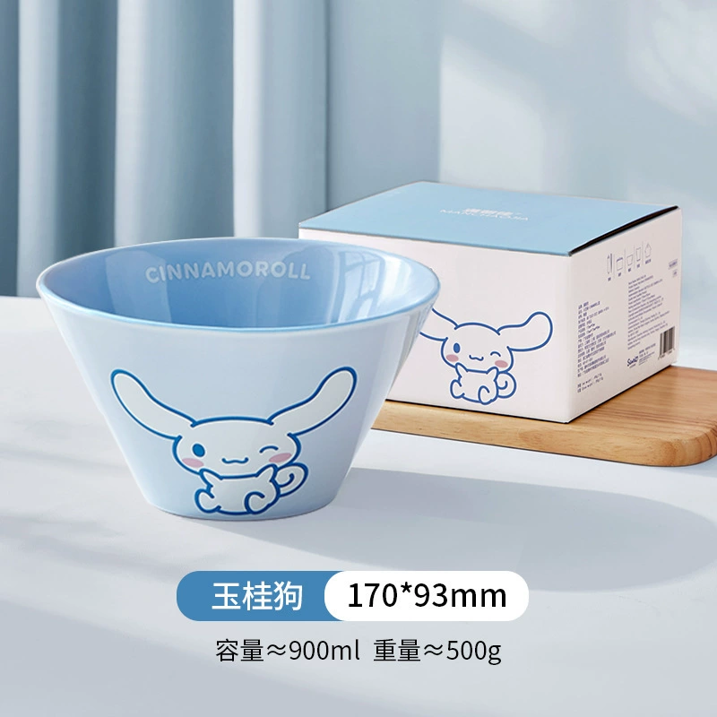 Sanrio, hello kitty, ceramic tableware, set