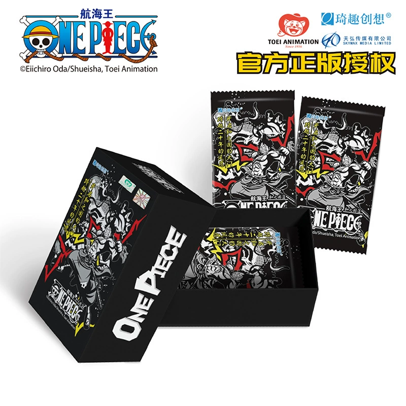 琦趣创想 One Piece Card Straw Hat Group Pirate Wanted Order Jigsaw Card Cake Fishman Island