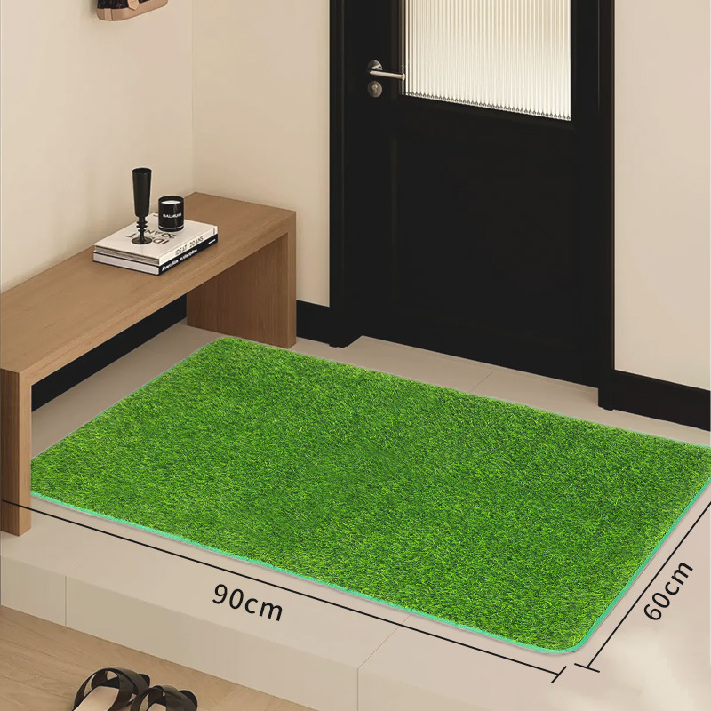 Amazon explosión césped artificial simulación de borde artificial sellado de borde alfombra de césped falso alfombra de plástico antideslizante para el hogar image 9