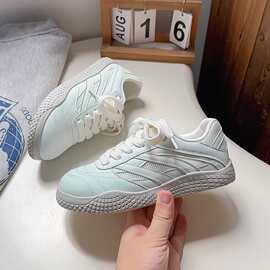 BE-6788蓓尔欧版大头胖胖面包鞋女鞋女生小白鞋原创休闲运动鞋