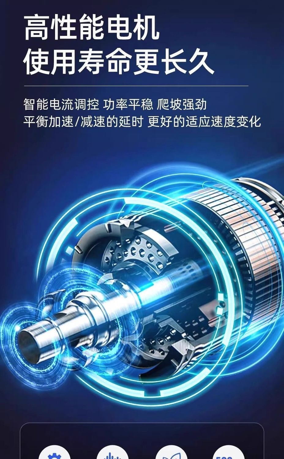 Branded electric wheelchair for the elderly, intelligent foldable electric mobility aid