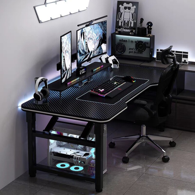 Home Desk Study Table Writing Table Rectangular Training Table Foldable Table Desk E-Sports Table Computer Table