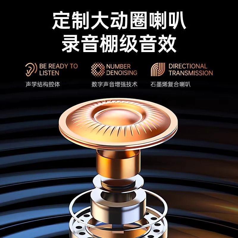 ダビングヘッドフォン有線携帯電話録音ラジオマイクツーインワンボイスチャットマイク卸売|undefined