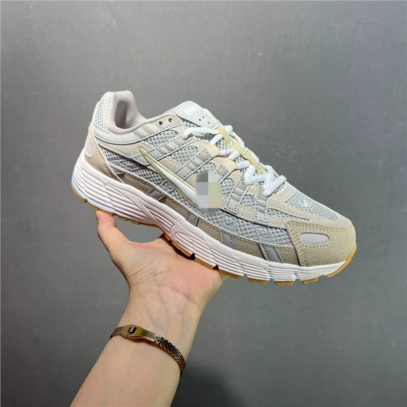 Кроссовки Putian Nike официальные P-6000 мужские и женские спортивные ретро-беговые дышащие кроссовки сетчатая верми Mesh оригинальная коробка оригинальная наклейка