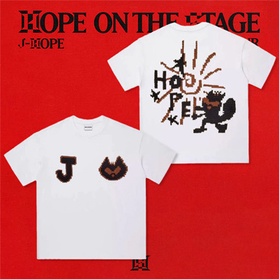 Kpop Bangtan J-Hope Tour on stage t-shirt jhope star around the same printed t-shirt