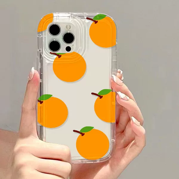 [Full screen full of fruits and oranges] Air bag varnish painting