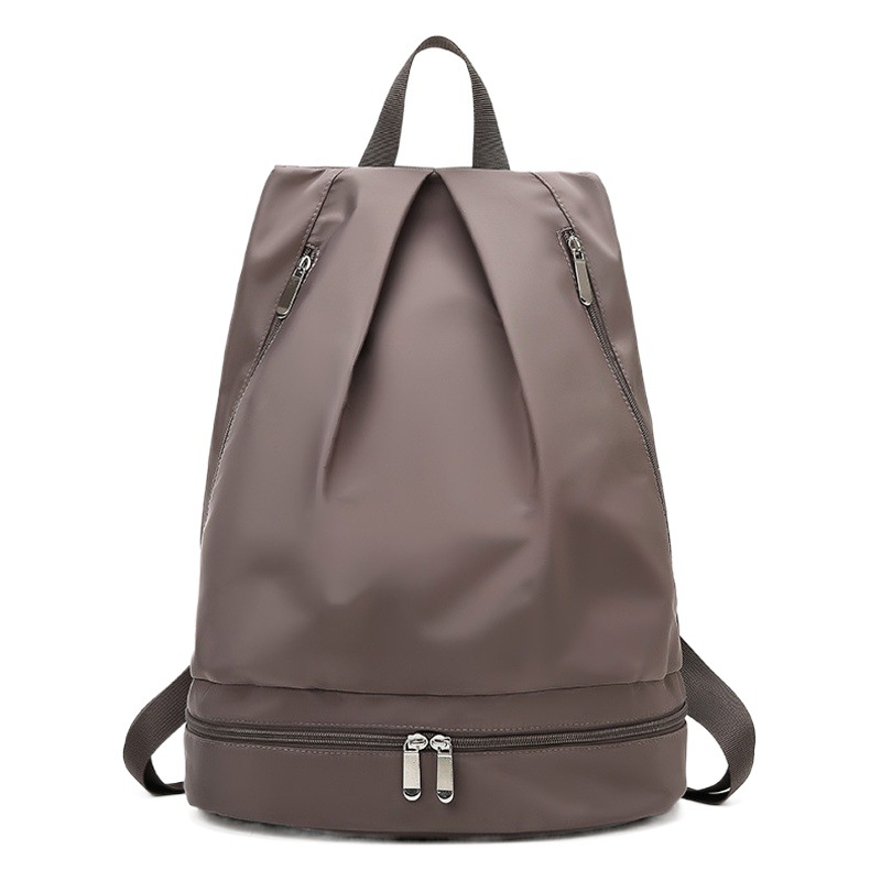 Wet and Dry Separation Shoe Position Fitness Backpack Sports Bag Luggage Bag Lightweight Oxford Cloth Travel Backpack with Logo Printing