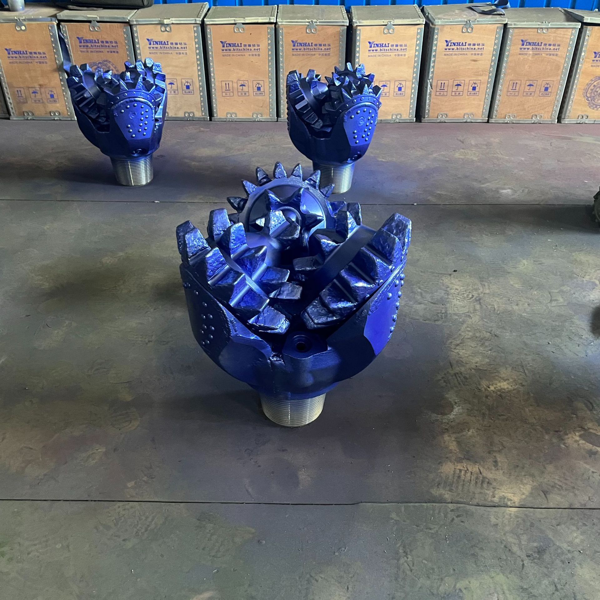 银海钻头厂家供应YHA 18 115橡胶滑动密封  钢齿三牙轮钻头