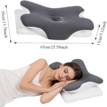 跨境源头工厂记忆棉枕头枕芯慢回弹记忆枕医院专用颈椎枕护颈枕