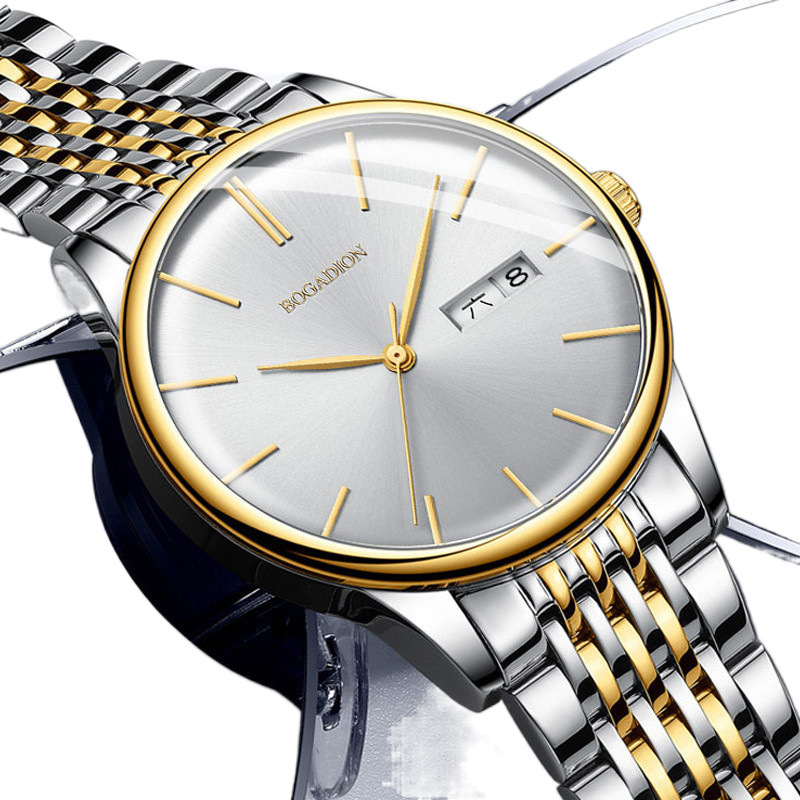 BY BAO JIA DI LONG MECHANICAL WATCH 완전 자동 남성 시계 방수 간단한 남성 순수 기계 시계 남성 하이 기어 핸들