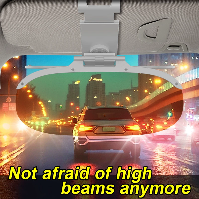 Автомобильное антибликовое зеркало днем ​​и ночью, автомобильный солнцезащитный козырек, очки ночного видения, антибликовый и антибликовый водитель