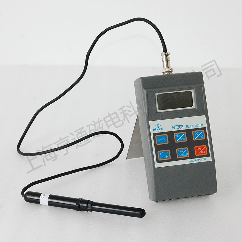 [Национальная гарантия] Шанхай Hengtong HT208 цифровой портативный гаусс-переменный и постоянный ток [0-200 Гц]