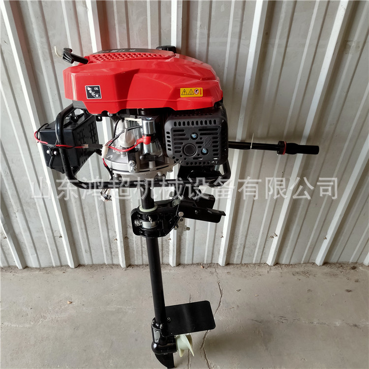 汽油带档位推进器 立式挂浆机9.5马力船外机