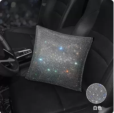 Sürətlər qutusu və əl tormozu başlıqları | safety shoulder cover universal - white-diamond-one-gypsophila-pillow
