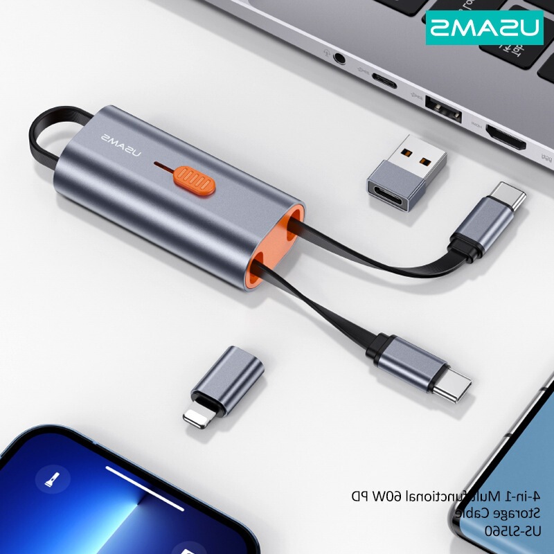 Integrated Storage Data Cable Mini Portable USB to Lightning Pd Universal Typec Integrated Storage Data Cable Mini Portable USB to Lightning Pd Universal Typec